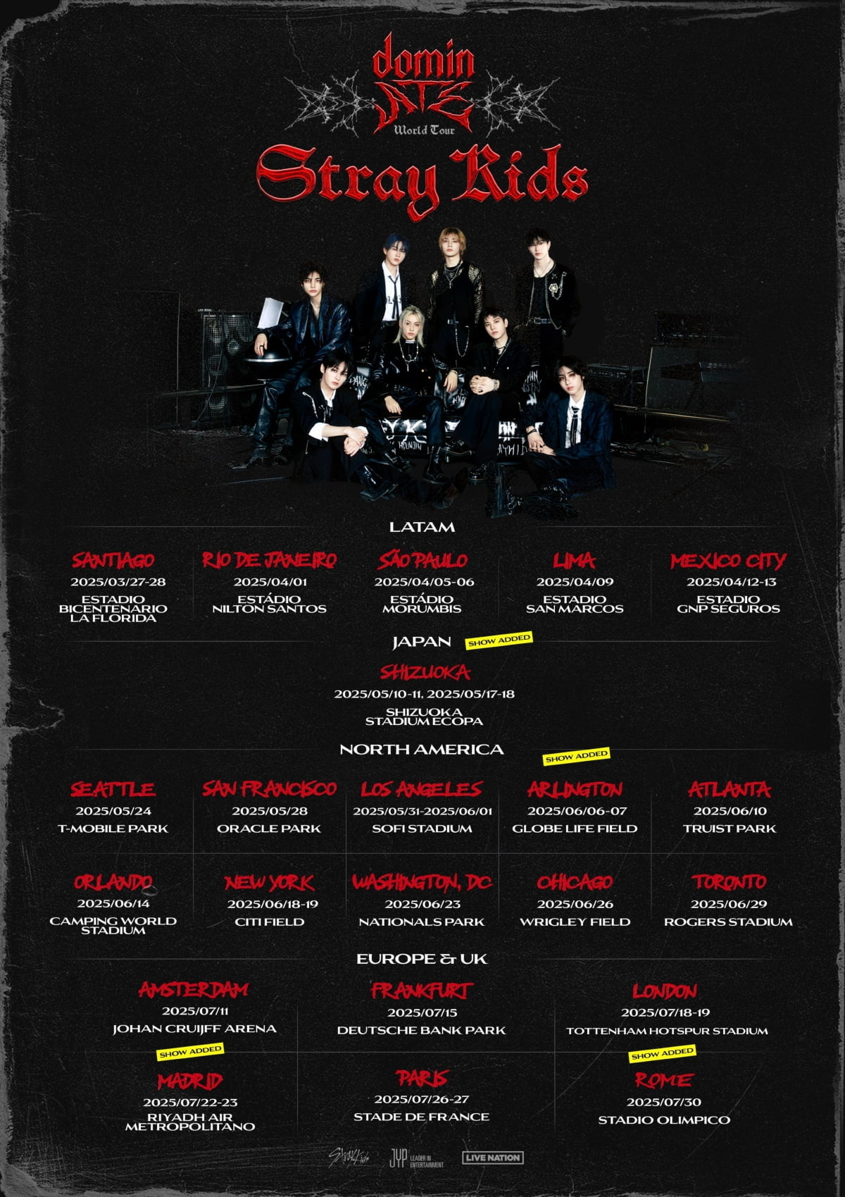 스트레이 키즈/ 사진 제공=JYP