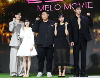 최우식-박보영-이준영-전소니-오충환 감독, '멜로무비' 기대하세요[TEN포토+]