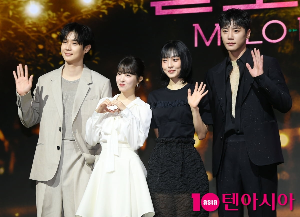 최우식-박보영-이준영-전소니, '멜로무비' 주역들[TEN포토+]