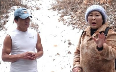 '연매출 100억' 이순실, 남편 3명이라더니…4살 연상 근육남男에 "오빠야♥" ('사당귀')