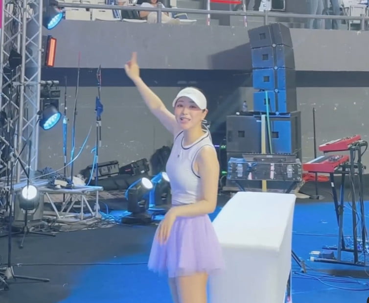 사진=홍수아 SNS