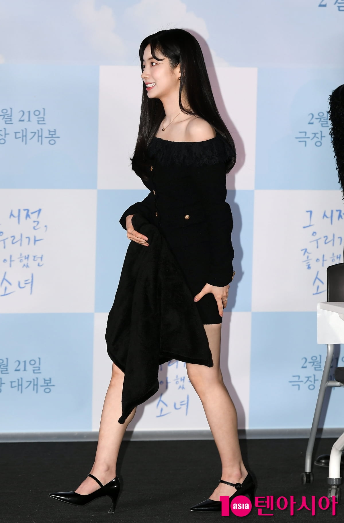 다현, 등장부터 아찔하네...우아한 블랙[TEN포토+]