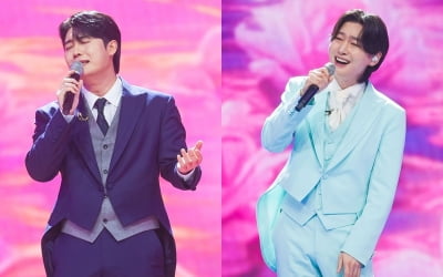 '공정성 논란' 미스터트롯3, 이번엔 핑크빛 브로맨스…손빈아 품에 안긴 김용빈 ('미스터트롯3')
