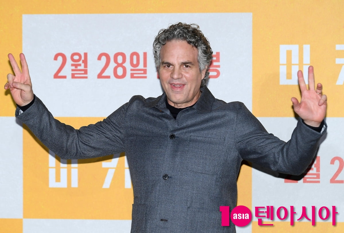 마크 러팔로, 10년만에 두번째 내한[TEN포토+]