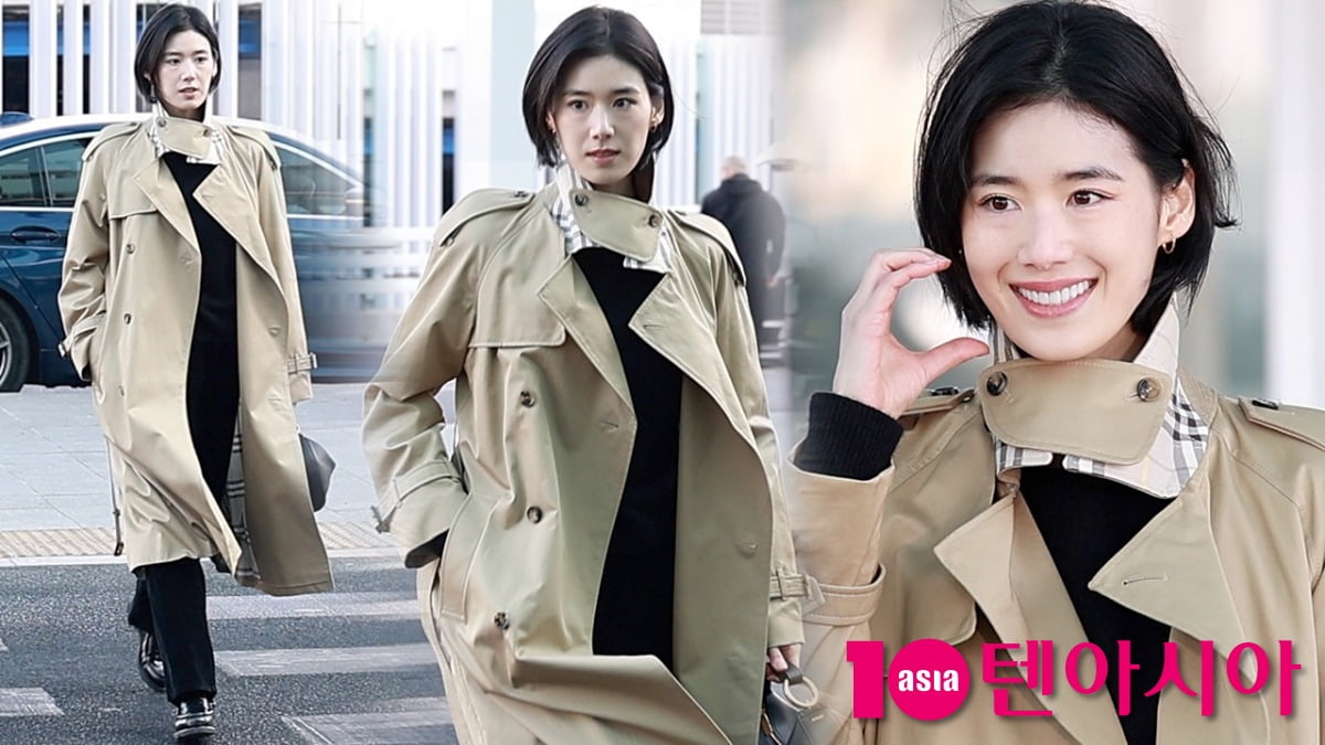 정은채, 공항에서도 화보급 비주얼! 세련된 출국룩 눈길[TV10]