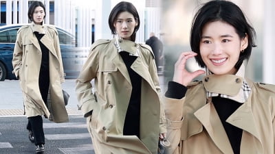 정은채, 공항에서도 화보급 비주얼! 세련된 출국룩 눈길[TV10]