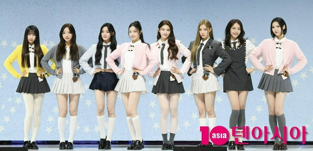 SM엔터테인먼트의 새 걸그룹 하츠투하츠. 조준원 기자 wizard333@tenasia.co.kr