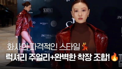 화사, 파격적인 스타일...럭셔리 주얼리+완벽한 착장 조합[TV10]