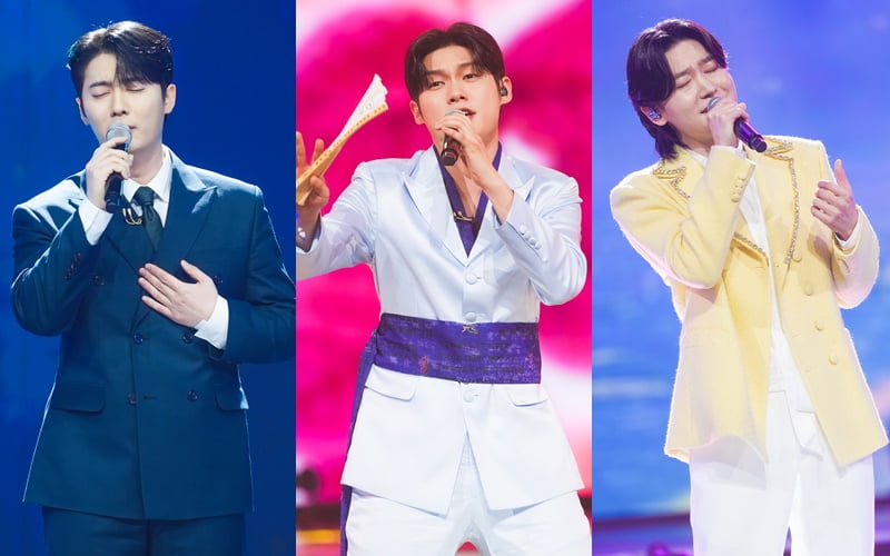 손빈아 최재명 김용빈/ 사진 제공 = TV CHOSUN '미스터트롯3'