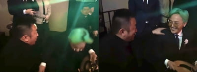 '58kg' 지드래곤, 얼마나 말랐으면…마동석 손길에 맥없이 '풀썩'