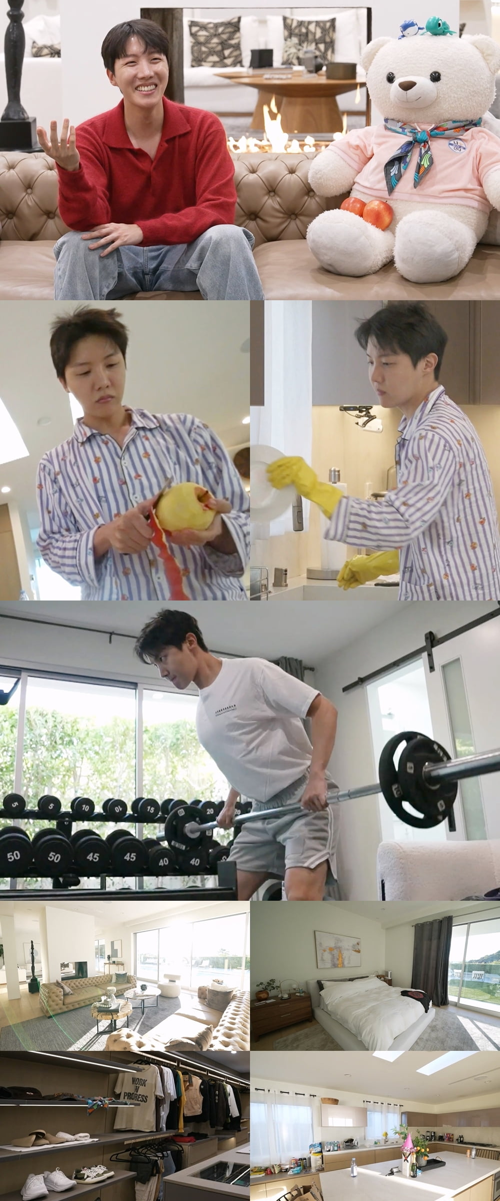 BTS 제이홉, 270억 부동산 재벌이라더니…LA 집 최초 공개 '럭셔리 끝판왕' ('나혼산')