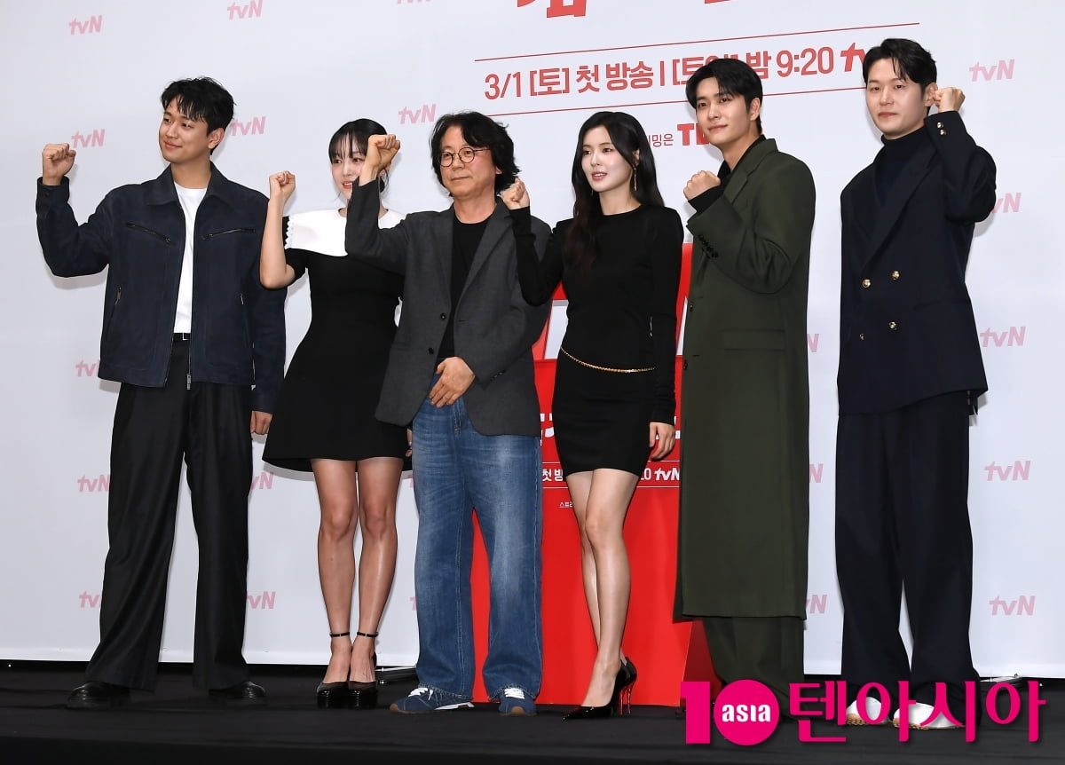 강일수 감독-이선빈-강태오-이학주-김가은-신현승, 감자연구소 파이팅![TEN포토+]