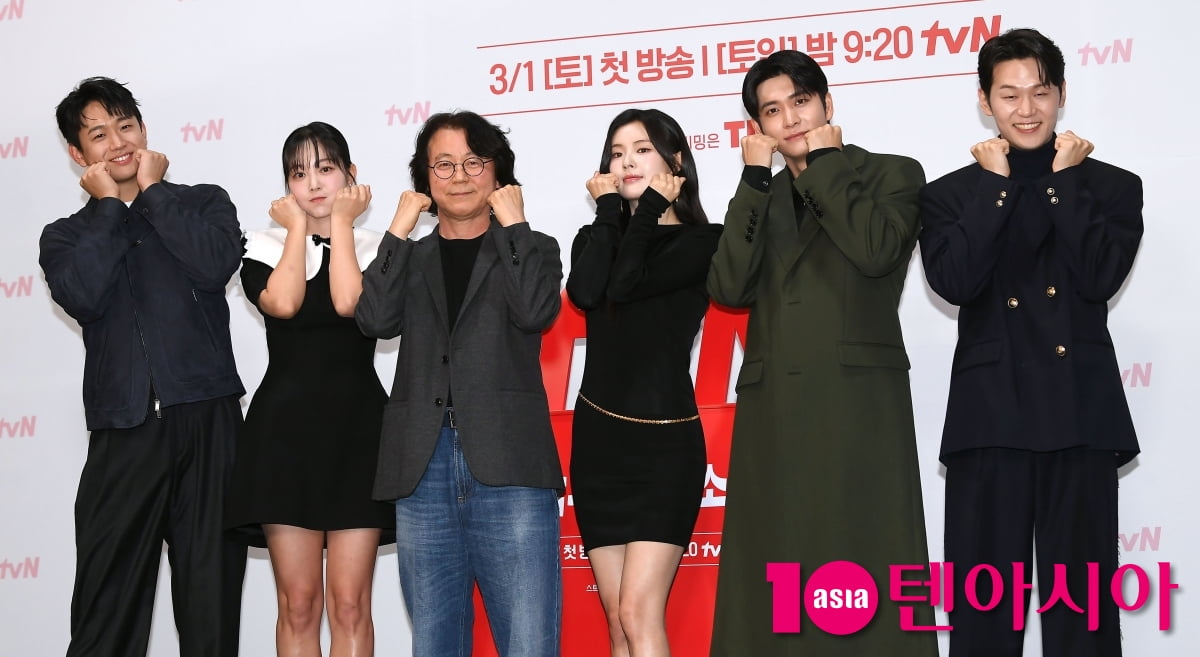 강일수 감독-이선빈-강태오-이학주-김가은-신현승, 감자연구소 파이팅![TEN포토+]