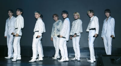쓰리웨이, 타이틀곡 '음'으로 떨리는 데뷔 무대[TEN포토]