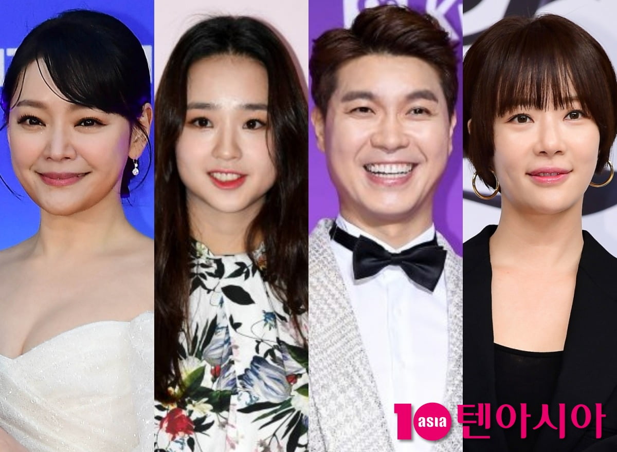 (왼쪽부터) 김소현, 손연재, 박수홍, 황정음 /사진=텐아시아 DB