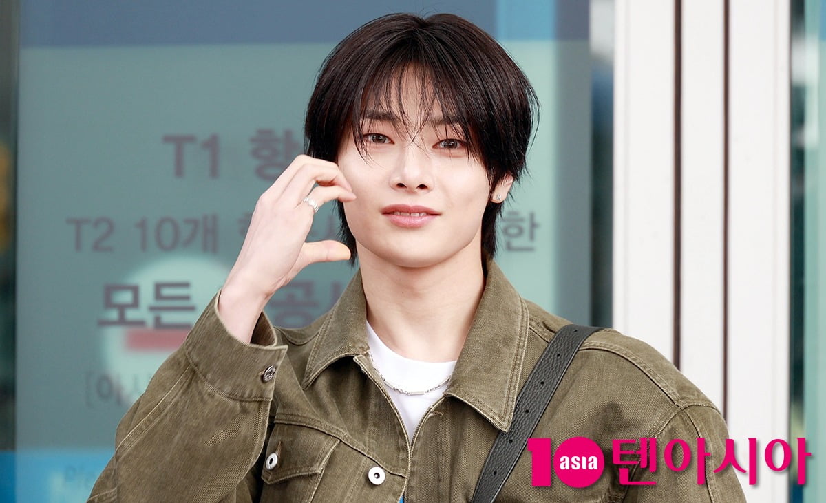 스트레이키즈 아이엔, 아침부터 안구정화 [TEN포토]