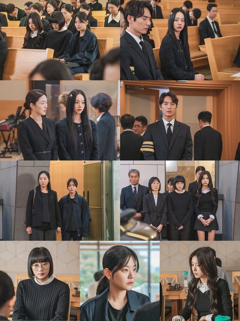 혜리, 친언니 장례식 치렀다…'금수저' 병원장 父, 무표정으로 상주 ('선의의경쟁')