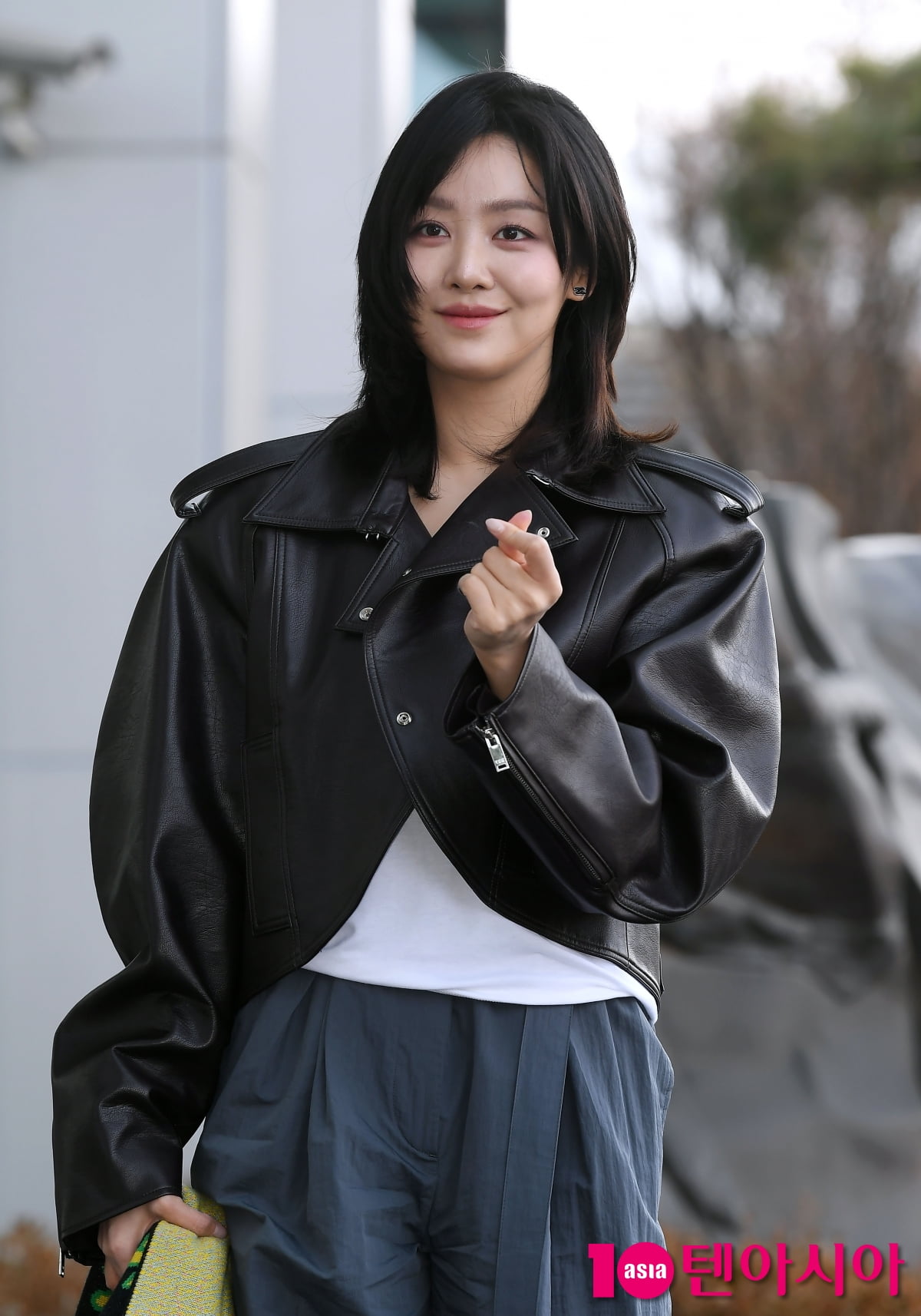 차주영, 청순미 뿌리는 출근길...여친룩의 정석[TEN포토+]