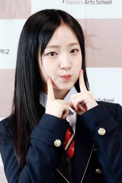 유니스 방윤하, 입학식의 귀여운 스타[TEN포토]