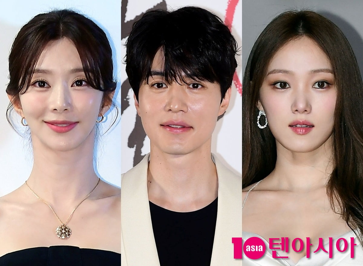(왼쪽부터) 이주빈, 이동욱, 이성경 /사진=텐아시아 DB