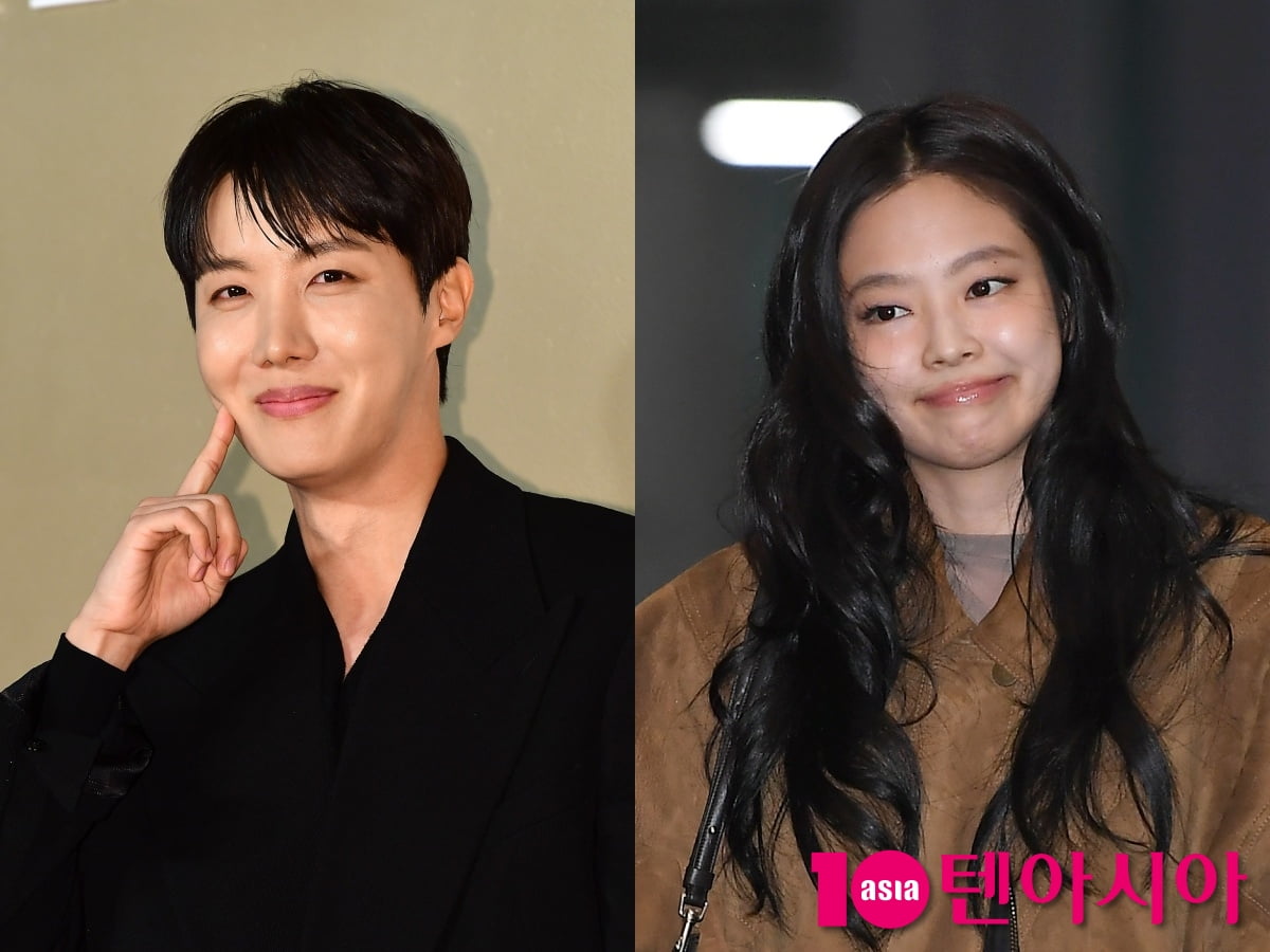 그룹 방탄소년단 제이홉, 블랙핑크 제니/사진=텐아시아 사진DB