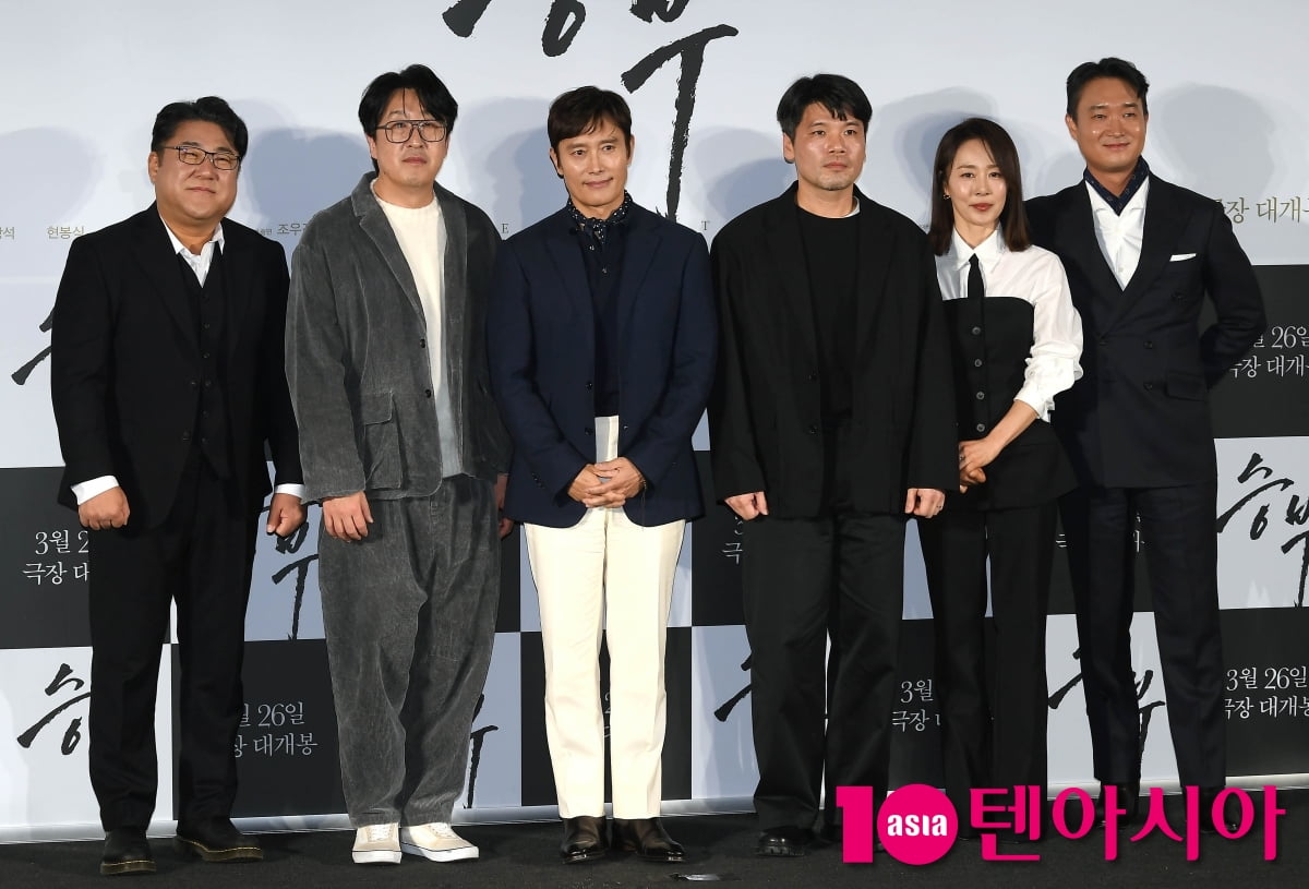 바둑 레전드 영화 '승부' 주역들[TEN포토+]