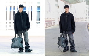 발렌시아가 르 시티 트래블 백 착용한 더보이즈 주연 공항패션 화제