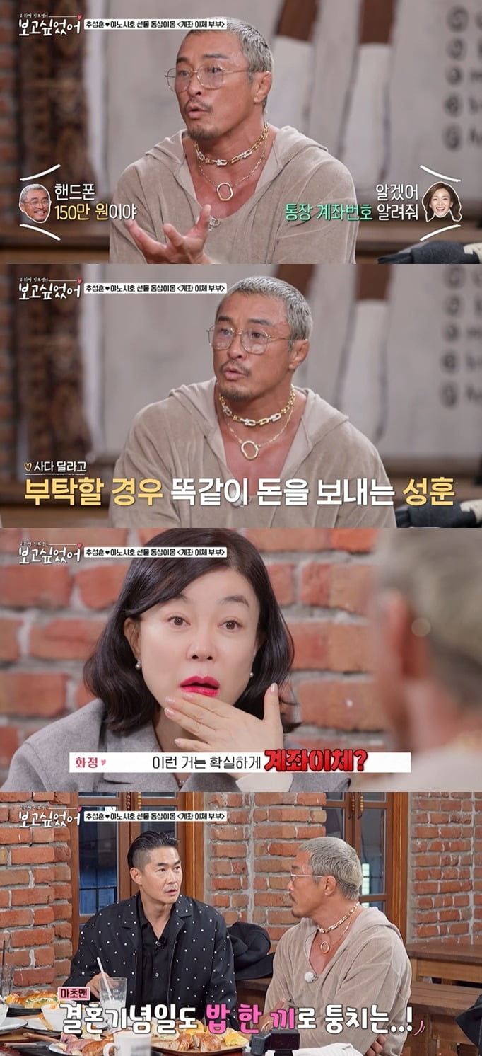 사진 = ENA '최화정 김호영의 보고싶었어' / 추성훈 유튜브 채널