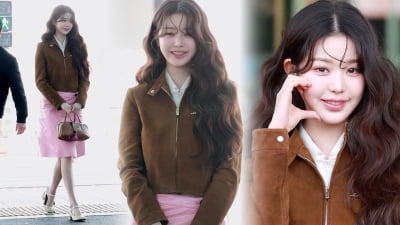 IVE's Jang Wonyoung heads to Paris! Luxurious beauty even at the airport