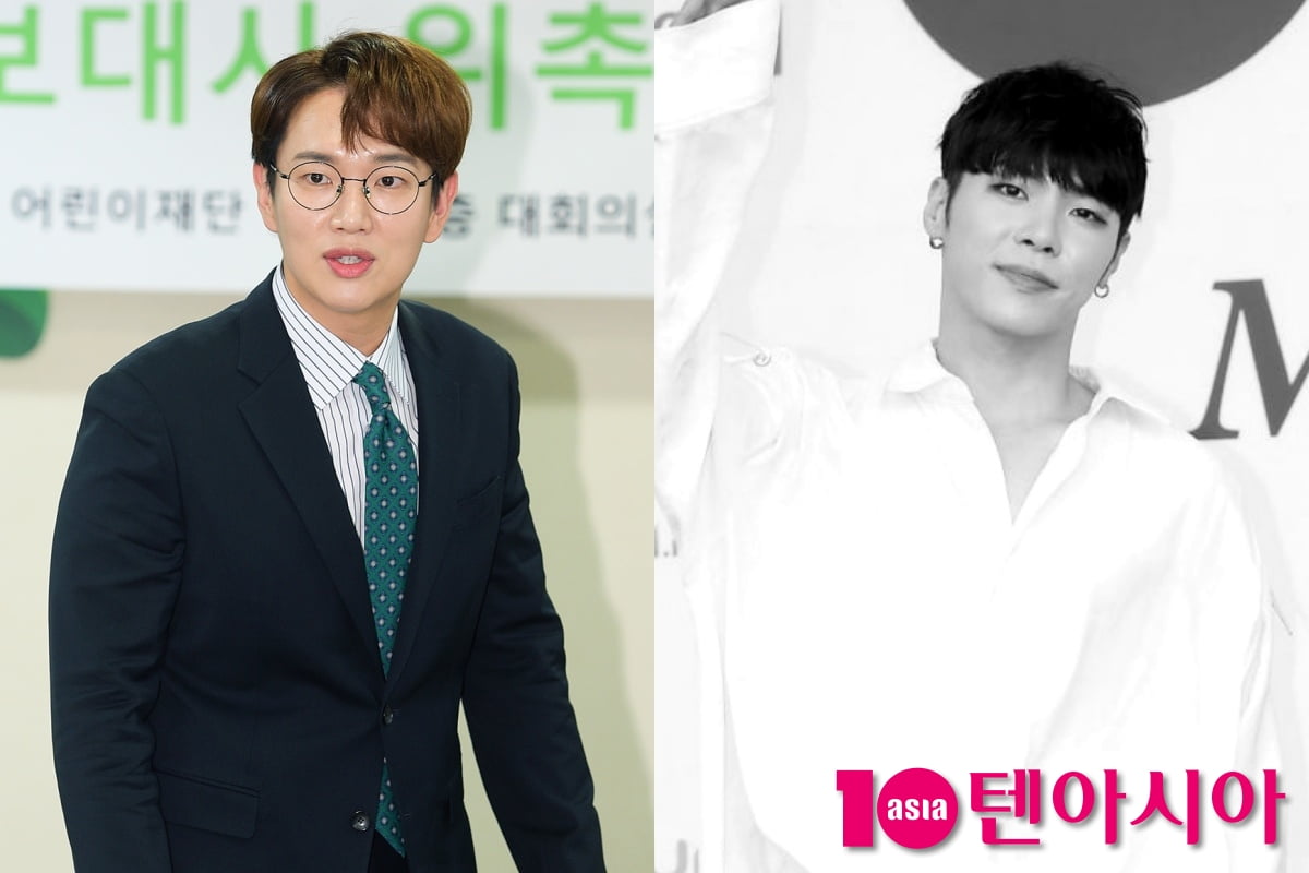 방송인 장성규, 가수 故휘성/사진=텐아시아 사진DB