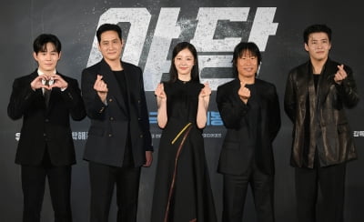 강하늘-유해진-박해준-류경수-채원빈, 영화 '야당' 주연들 한자리에[TEN포토]