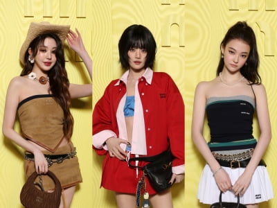アイブのジャン・ウォンヨン、(ヨジャ)アイドルのミンニ、ミヤオ・エラがパリで華麗に集結