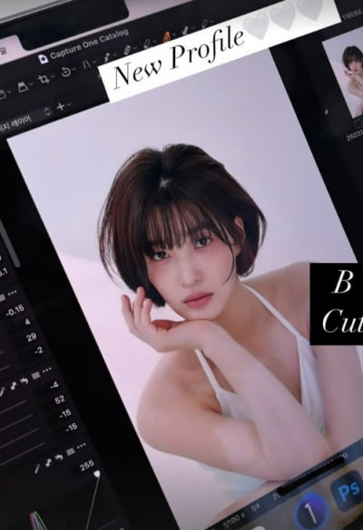 율희, 이혼 2년 만에 긴 머리 싹둑…애셋맘 안 믿기는 'B컷' 비주얼