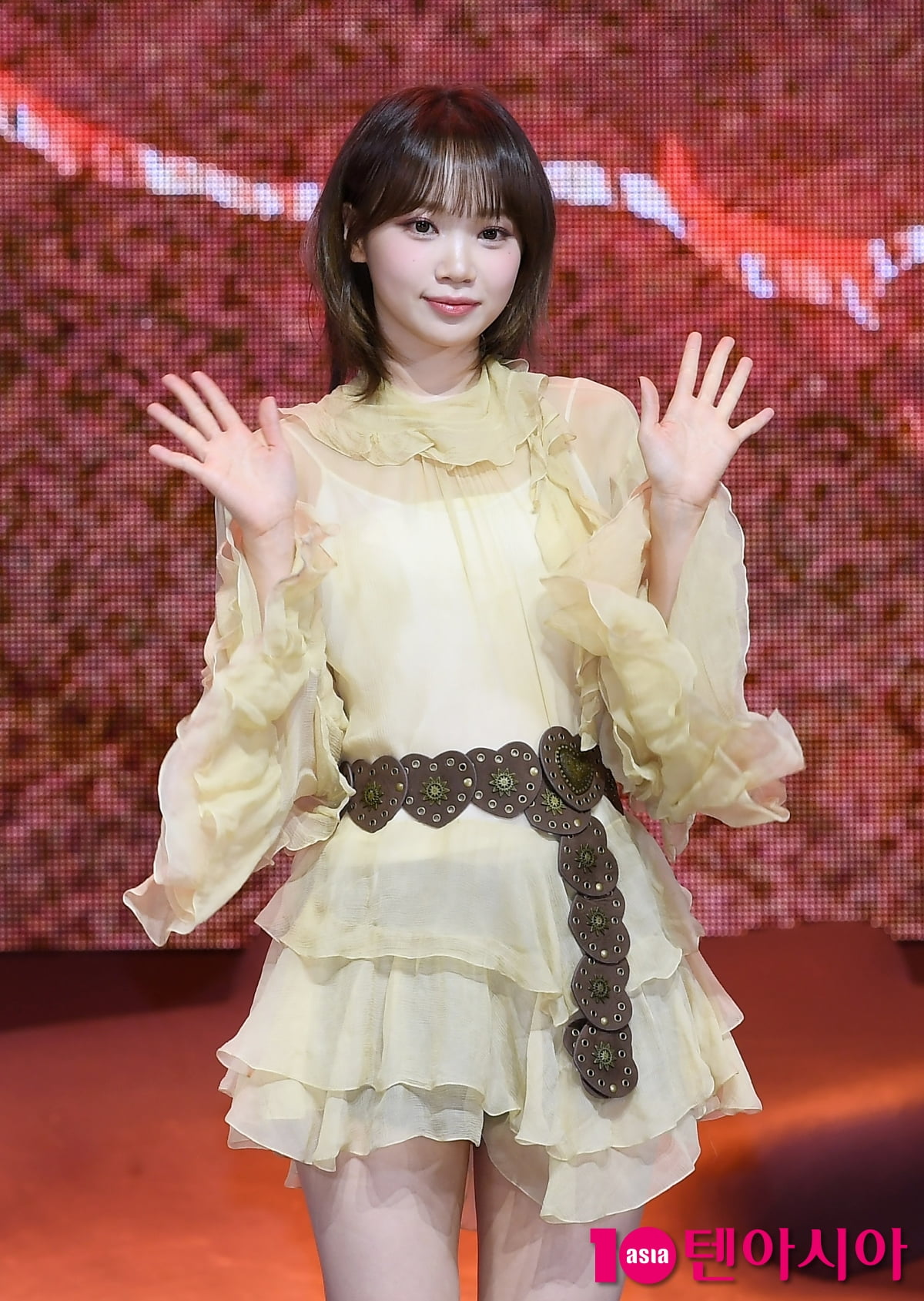 르세라핌 김채원, 치명적인 윙크[TEN포토+]