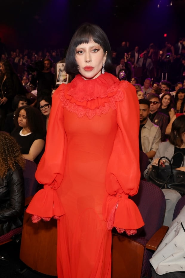 LOS ANGELES, CALIFORNIA - MARCH 17: (FOR EDITORIAL USE ONLY) Lady Gaga attends the 2025 iHeartRadio Music Awards at Dolby Theatre in Los Angeles, California on March 17, 2025. Broadcasted live on FOX. (Photo by Kevin Mazur/Getty Images for iHeartRadio)