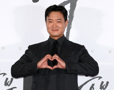조우진, 승부사의 하트[TEN포토+]