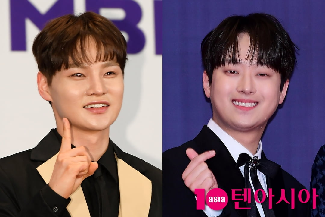 박서진, 이찬원/ 사진=텐아시아 사진 DB