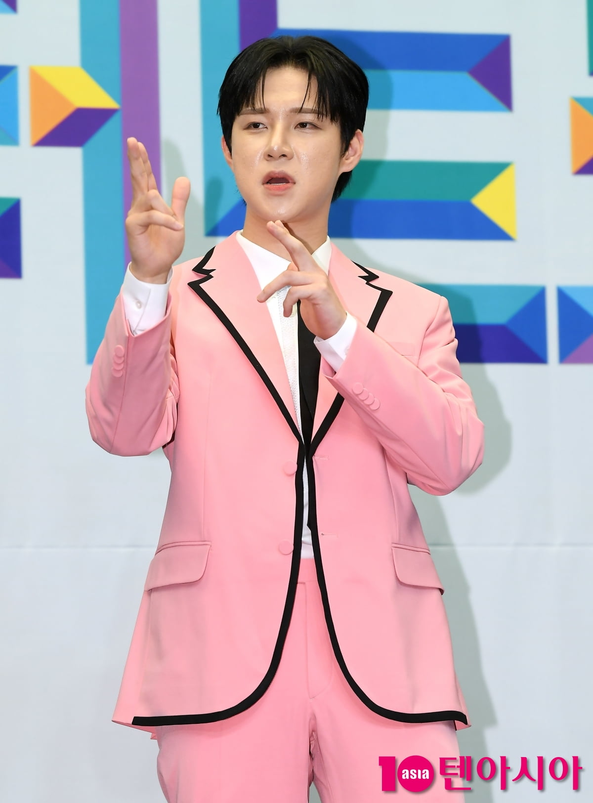 추혁진, 핑크 불사조의 TOP7 진출[TEN포토+]