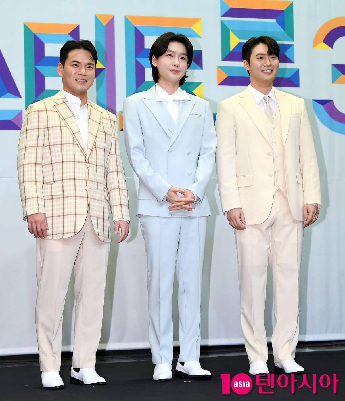 김용빈-손빈아-천록담, 해맑은 '미스터트롯3' 진선미[TEN포토+]