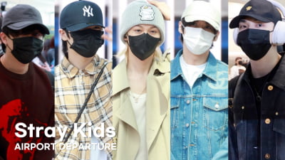 [4K] Stray Kids, is it real that every member is a visual..? Departing for the U.S.