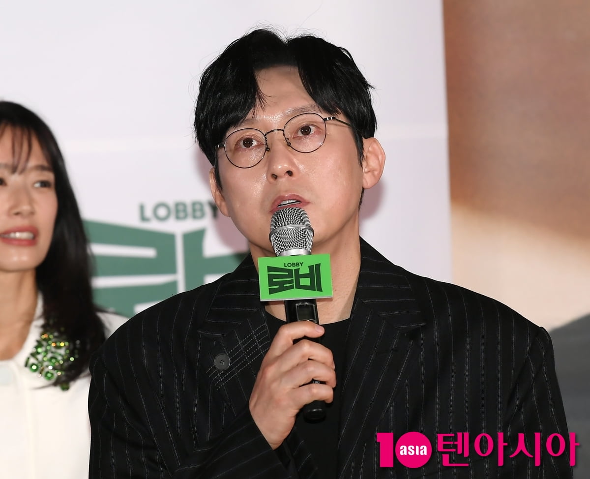 박병은, 하정우 감독 보다 대학선배 이며 맹장염도 선배다[TEN포토]