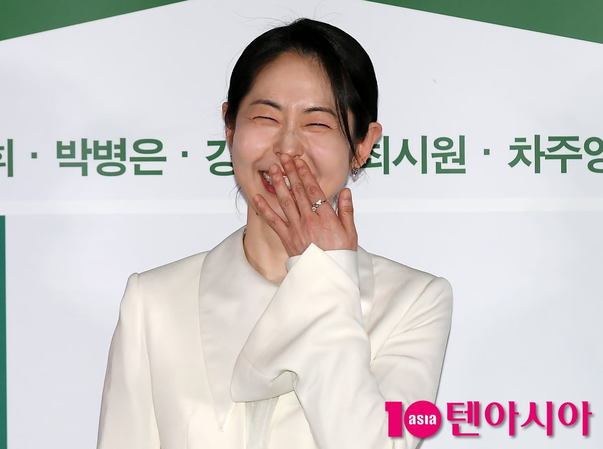 '로비' 강말금, 해맑은 미소[TEN포토+]