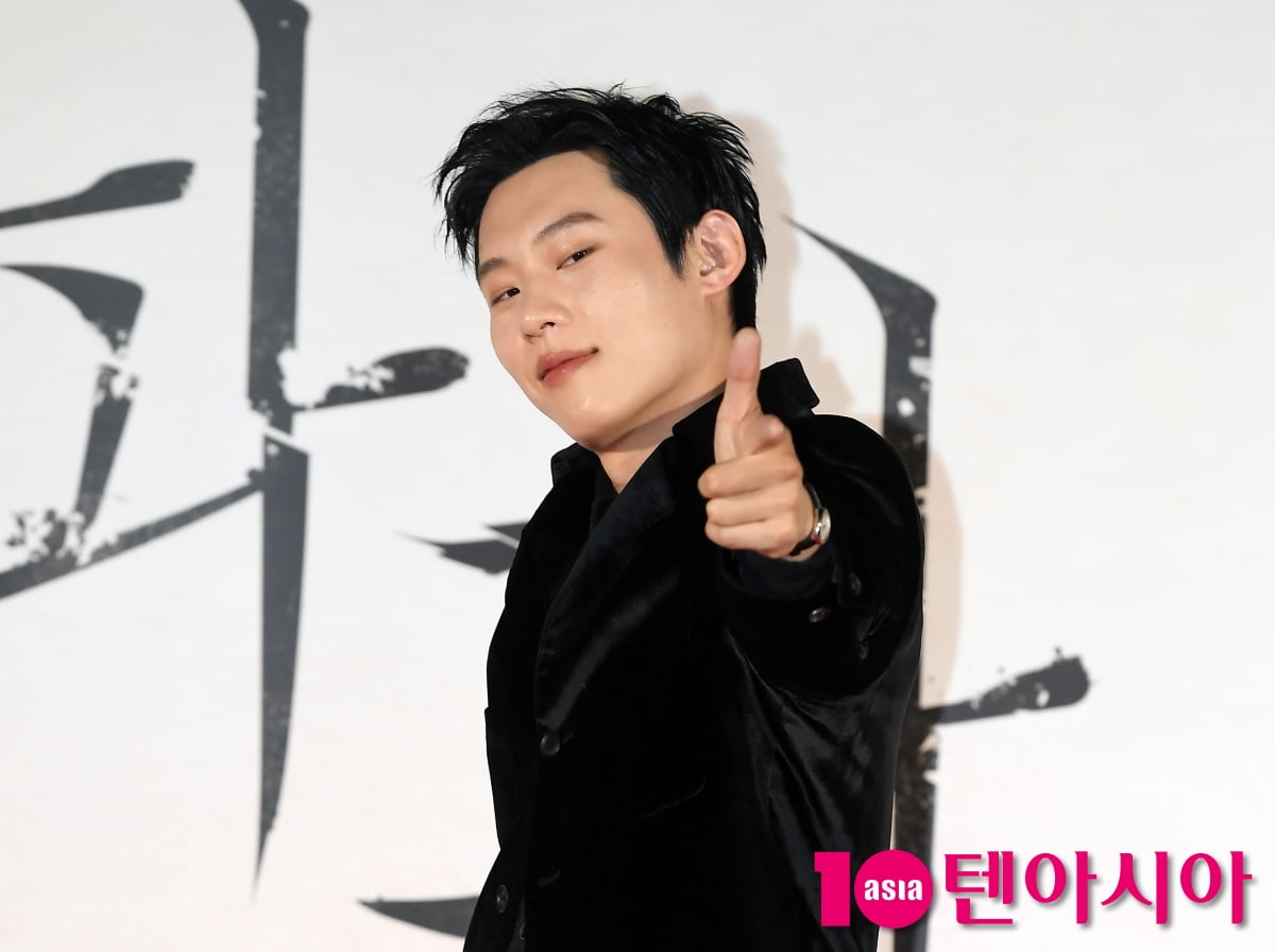 '파과' 김성철, 사랑스러운 킬러 투우 변신[TEN포토+]