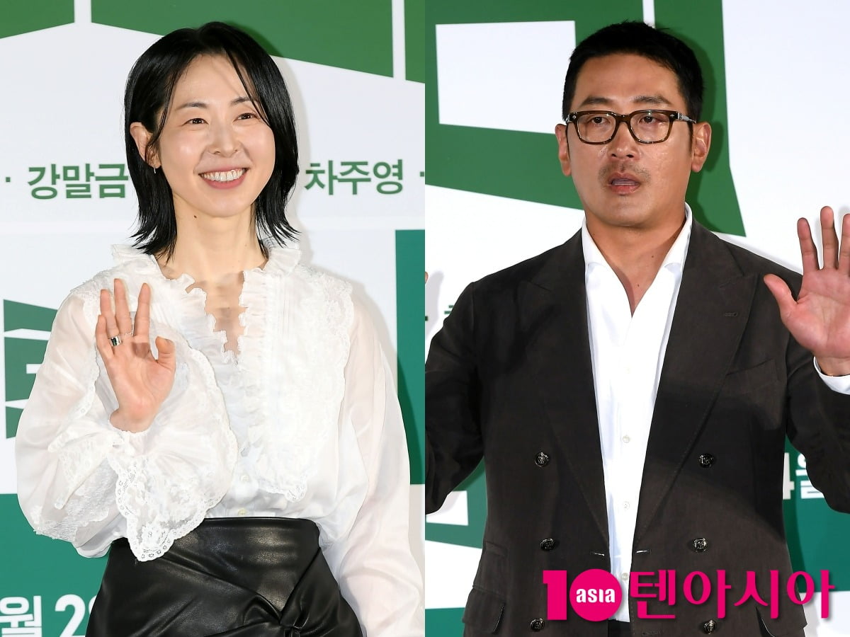 강말금, 하정우. / 사진=텐아시아DB