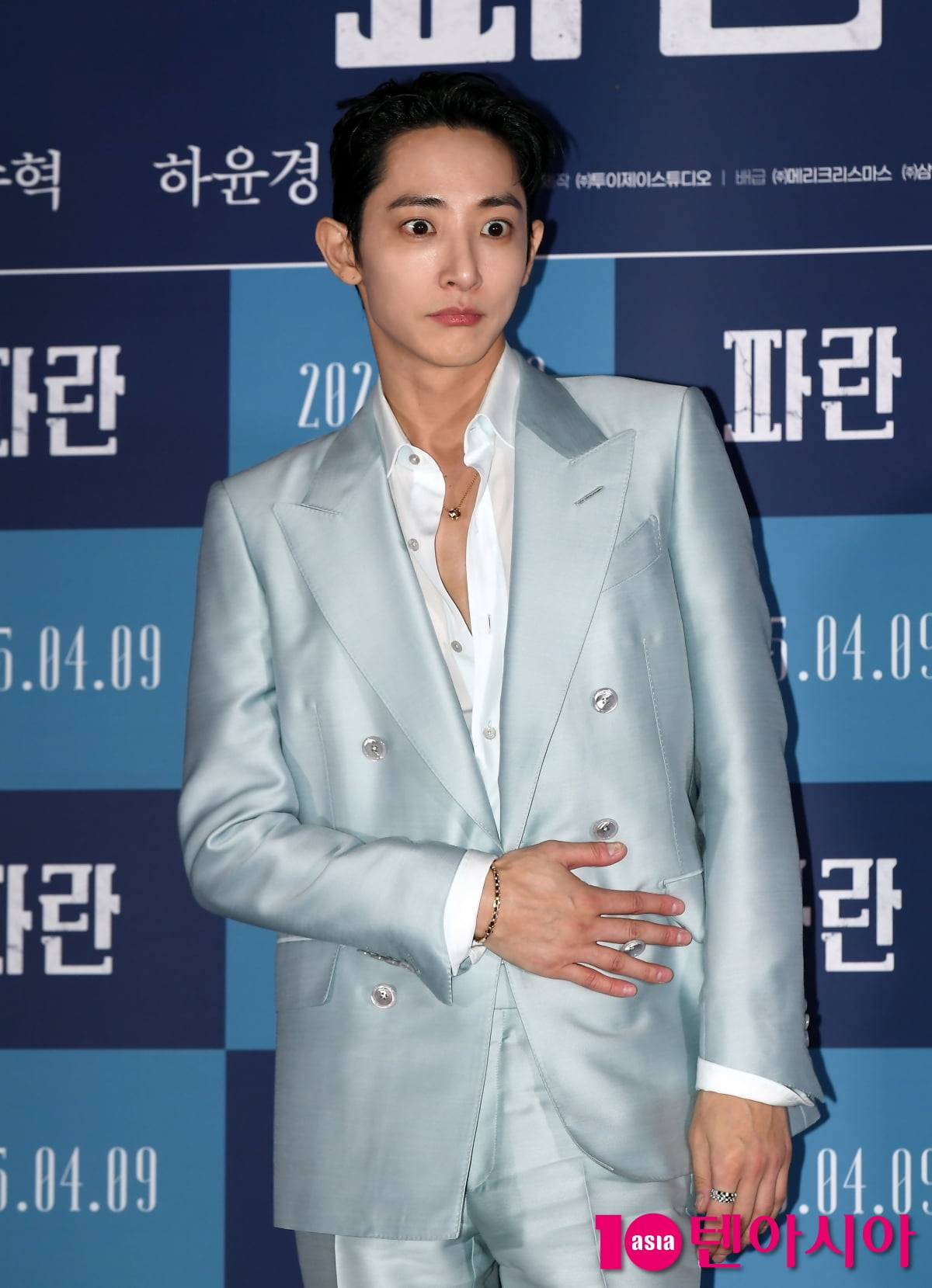 '파란' 이수혁, 탄성이 나오는 멋짐...마초남의 매력[TEN포토+]