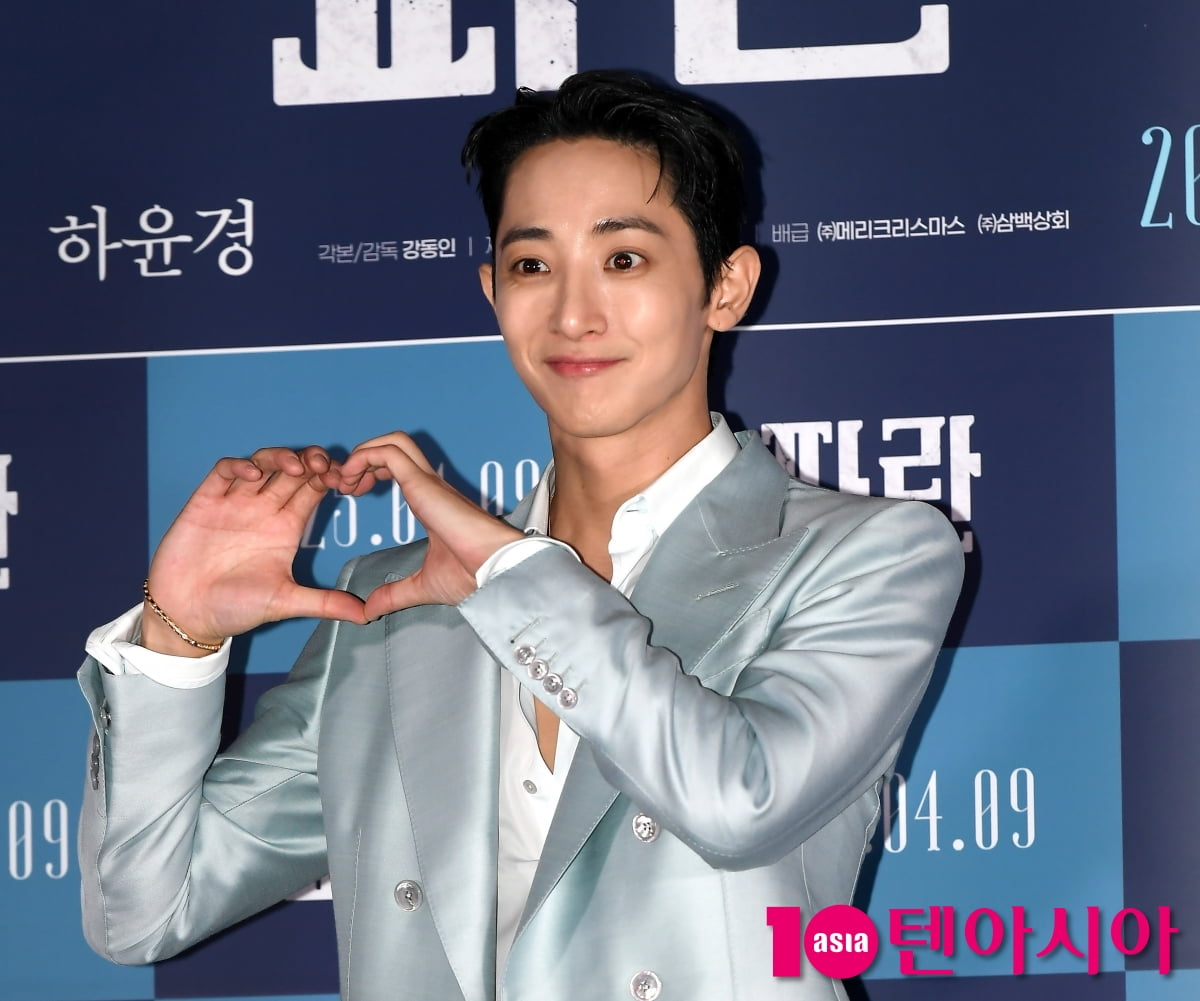 '파란' 이수혁, 탄성이 나오는 멋짐...마초남의 매력[TEN포토+]