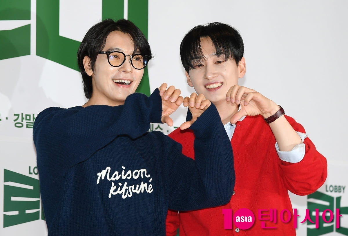 슈퍼주니어 동해-은혁, 최시원 응원 왔어요[TEN포토+]