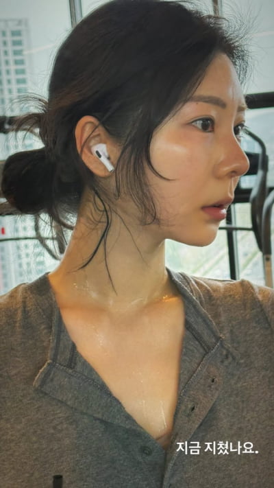 '정겨운과 재혼' 김우림, 10살 어린 아내의 자기관리