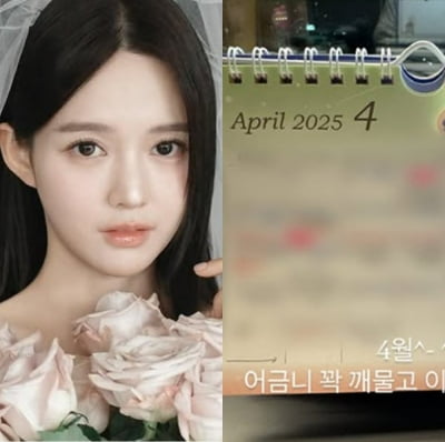 5월 결혼하는 남보라, 스케줄 실화냐…활동 때보다 더 바빠