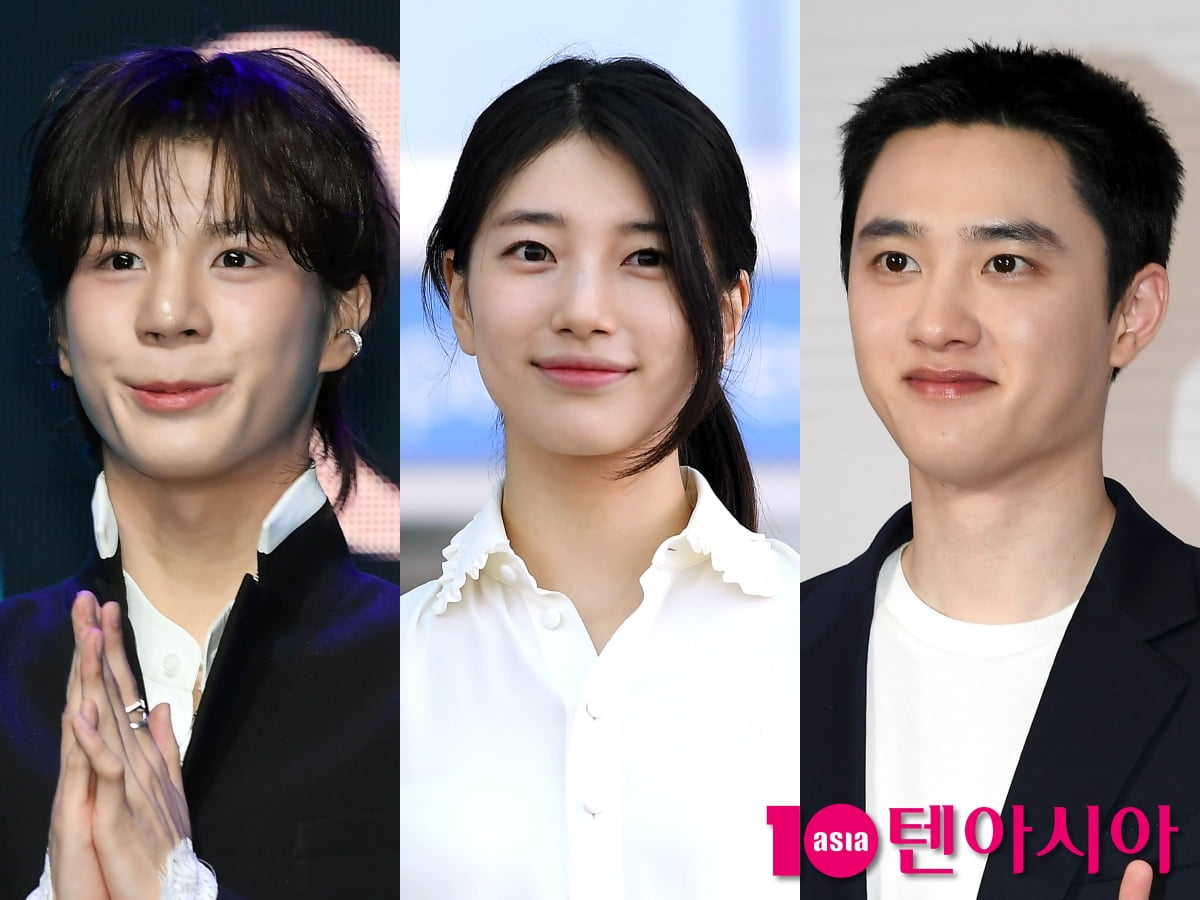 가수 정동원, 수지, 도경수/사진=텐아시아 사진DB